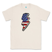 Natural American lightning bold 4th of july Classic Tee - CowGirlArtShop
