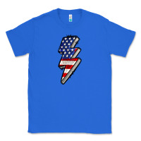 True Royal American lightning bold 4th of july Classic Tee - CowGirlArtShop