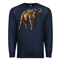 Navy Buffalo Premium Sweatshirt - LillyAllenDesigns
