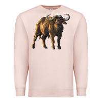 Pale Pink Buffalo Premium Sweatshirt - LillyAllenDesigns