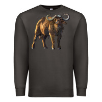 Smoke Buffalo Premium Sweatshirt - LillyAllenDesigns