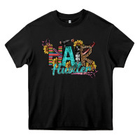Black Hair Hustler Heavy Core Tee - SublimationCraftShop