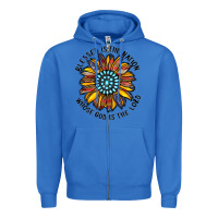 True Royal blessed is the nation whose god is the lord Zipper Hoodie - CowhideDigitalArt
