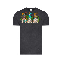 Vintage Black cactus gnomes Vintage Tee - Zillion Design Studio