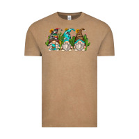 Vintage Coffee cactus gnomes Vintage Tee - Zillion Design Studio