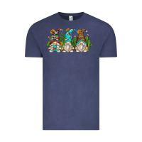 Vintage Denim cactus gnomes Vintage Tee - Zillion Design Studio