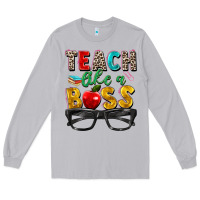 Moon Dust teach like a boss Long Sleeve Tee - Zillion Design Studio