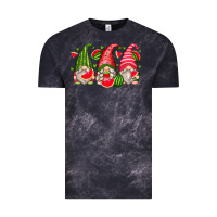 Cloud Black watermelon gnomes Vintage Tee - Zillion Design Studio