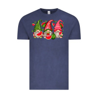 Vintage Denim watermelon gnomes Vintage Tee - Zillion Design Studio