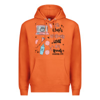 Carrot she works willingly with her hands Premium Hoodie - MaliasSmallBusiness