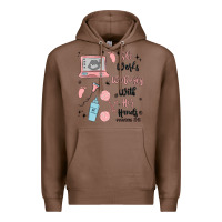 Chestnut she works willingly with her hands Premium Hoodie - MaliasSmallBusiness