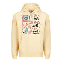 Pina Colada she works willingly with her hands Premium Hoodie - MaliasSmallBusiness