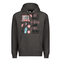 Smoke she works willingly with her hands Premium Hoodie - MaliasSmallBusiness