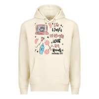 Tofu she works willingly with her hands Premium Hoodie - MaliasSmallBusiness
