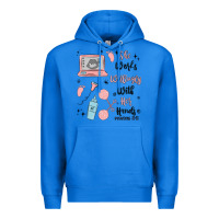 True Royal she works willingly with her hands Premium Hoodie - MaliasSmallBusiness