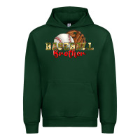 Forest Green baseball brother Urban Hoodie - BundleAndBundleShop