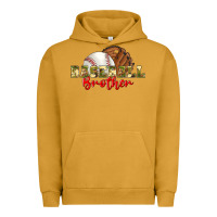 Pigment Peanut Butter baseball brother Urban Hoodie - BundleAndBundleShop
