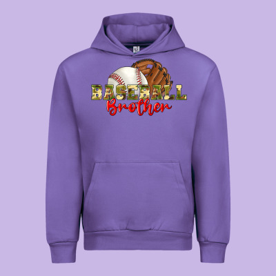 Baseball Brother Urban Hoodie Designed By Bundleandbundleshop