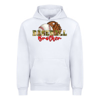 White baseball brother Urban Hoodie - BundleAndBundleShop