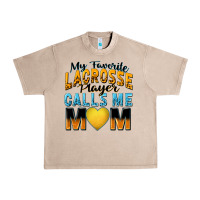 French Oak my favorite lacrosse player calls me mom Urban Heavy Tee - Zillion Design Studio