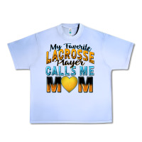 Grape Ice my favorite lacrosse player calls me mom Urban Heavy Tee - Zillion Design Studio