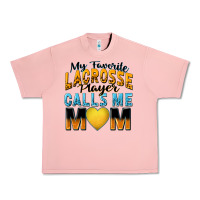 Salmon my favorite lacrosse player calls me mom Urban Heavy Tee - Zillion Design Studio