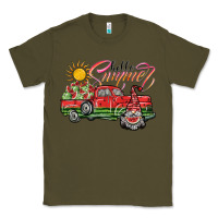 Army Green hello summer Classic Tee - SublimationCraftShop