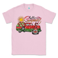 Bubblegum Pink hello summer Classic Tee - SublimationCraftShop