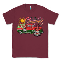 Burgundy hello summer Classic Tee - SublimationCraftShop