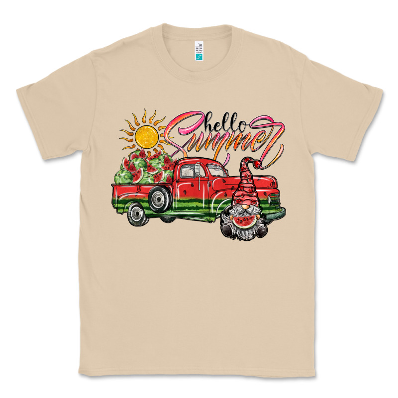 Hello Summer Classic Tee by SublimationCraftShop | Teevron