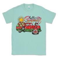 Seafoam hello summer Classic Tee - SublimationCraftShop