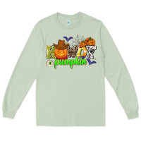 Matcha howdy halloween pumpkins Long Sleeve Tee - AdoDesignShop