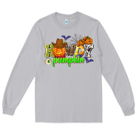 Moon Dust howdy halloween pumpkins Long Sleeve Tee - AdoDesignShop