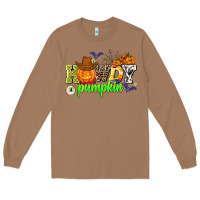 Toasted Coconut howdy halloween pumpkins Long Sleeve Tee - AdoDesignShop