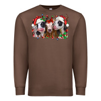 Chestnut funny christmas heifers Premium Sweatshirt - Jasminsmagicworld