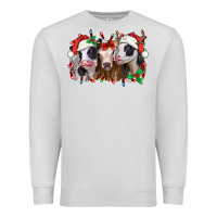 Dove Grey funny christmas heifers Premium Sweatshirt - Jasminsmagicworld