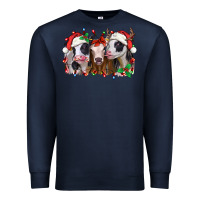 Navy funny christmas heifers Premium Sweatshirt - Jasminsmagicworld