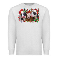 Oatmeal Heather funny christmas heifers Premium Sweatshirt - Jasminsmagicworld