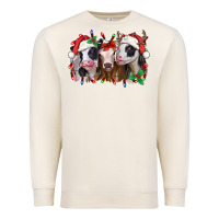 Sandshell funny christmas heifers Premium Sweatshirt - Jasminsmagicworld