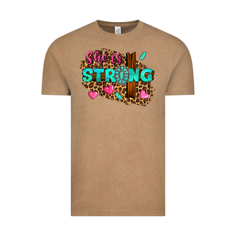 She Is Strong Vintage Tee by texasbilliewilder | Teevron