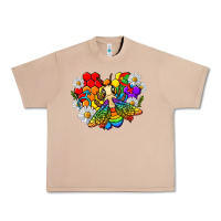 Burro pride bee with daisy lgbtq Urban Heavy Tee - texasbilliewilder
