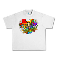 Lunar Rock pride bee with daisy lgbtq Urban Heavy Tee - texasbilliewilder