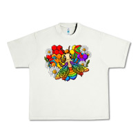Pistachio pride bee with daisy lgbtq Urban Heavy Tee - texasbilliewilder