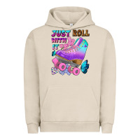 Pigment French Oak just roll with it Urban Hoodie - BundleAndBundleShop