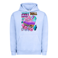Pigment Grape Ice just roll with it Urban Hoodie - BundleAndBundleShop