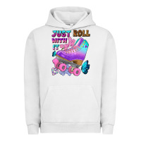 Pigment Lunar Rock just roll with it Urban Hoodie - BundleAndBundleShop