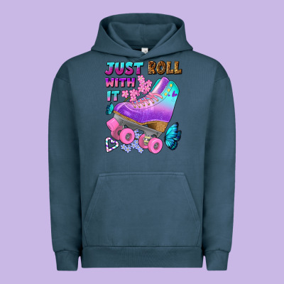 Just Roll With It Urban Hoodie Designed By Bundleandbundleshop