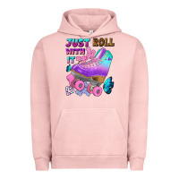 Pigment Salmon just roll with it Urban Hoodie - BundleAndBundleShop
