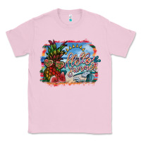 Bubblegum Pink hello summer Classic Tee - SublimationCraftShop