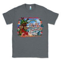 Charcoal Heather hello summer Classic Tee - SublimationCraftShop